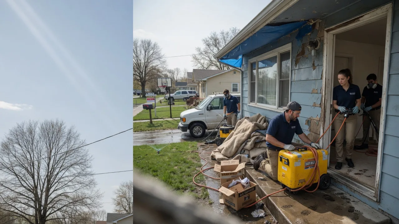 Basement Flood Cleanup in Lowry, MN near me